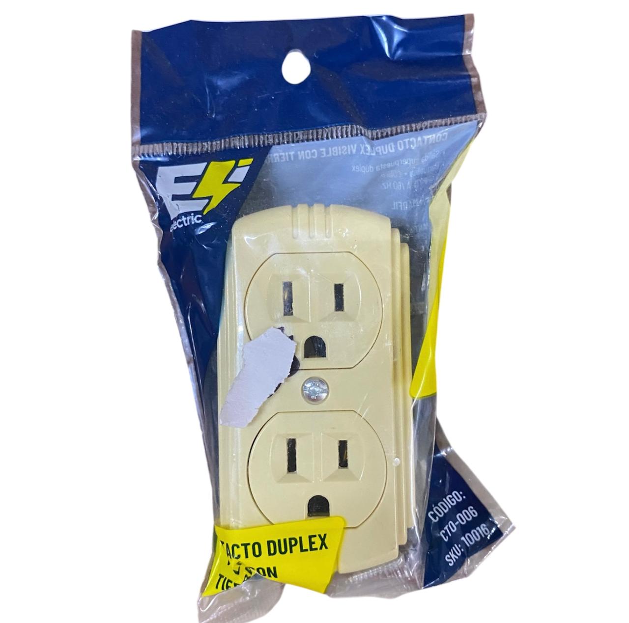 Contacto Duplex Visible